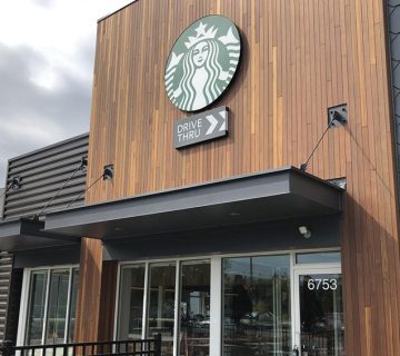 Market Sector 6 Starbucks Example of Retail Construction Services